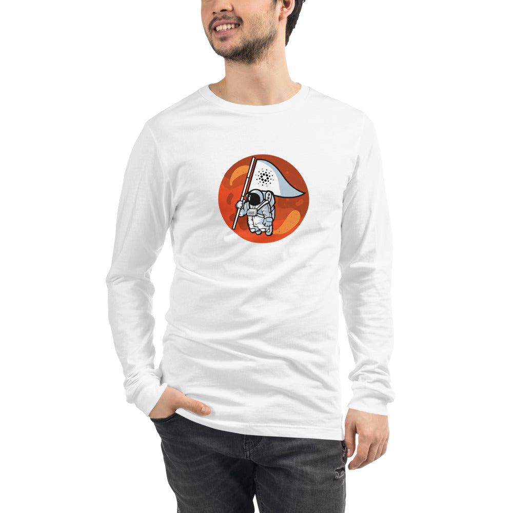 Cardano To The Moon Unisex Long Sleeve Tee