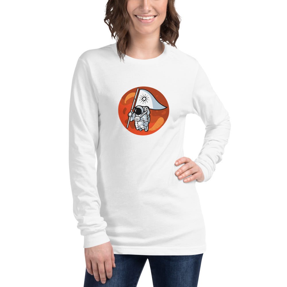 Cardano To The Moon Unisex Long Sleeve Tee