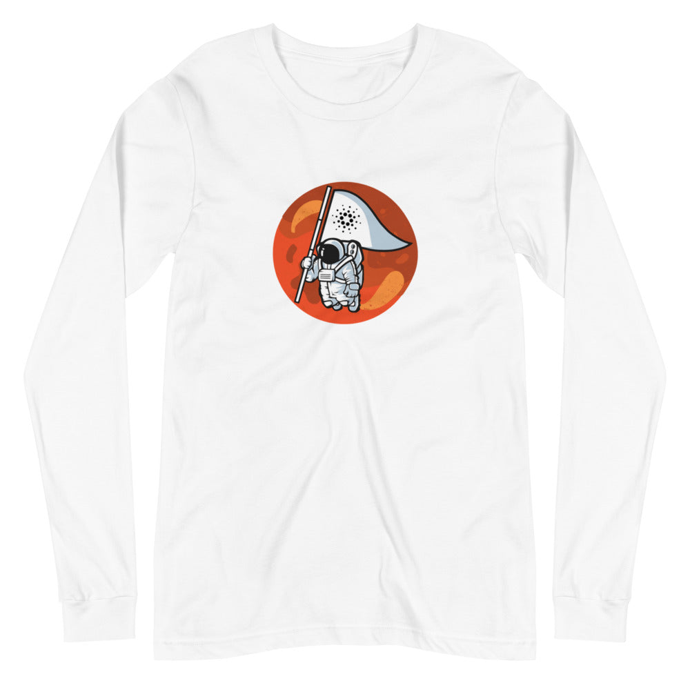 Cardano To The Moon Unisex Long Sleeve Tee