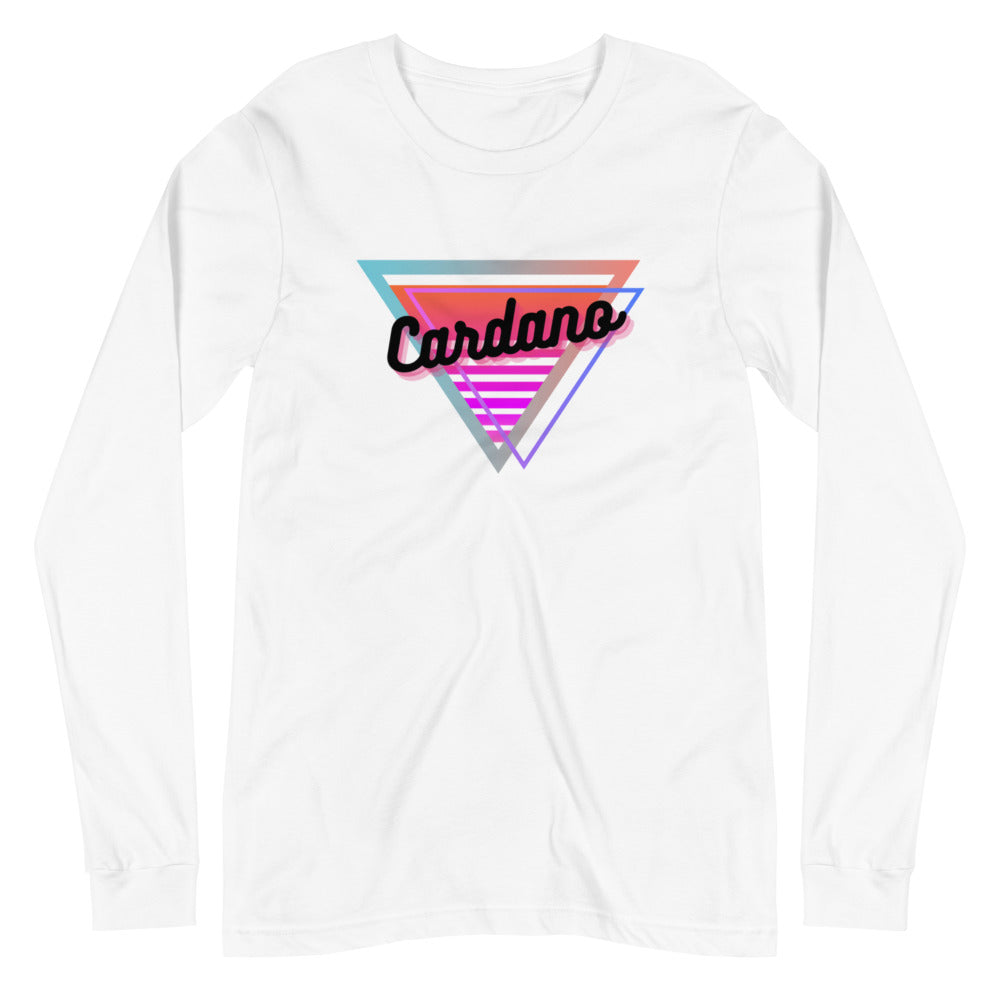 Cardano Neon Triangle Unisex Long Sleeve Tee