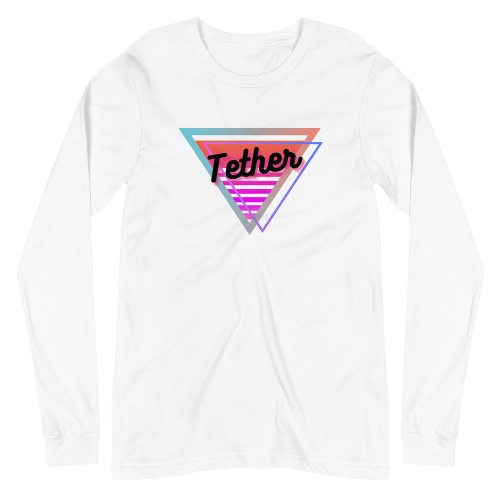 Tether Neon Triangle Unisex Long Sleeve Tee