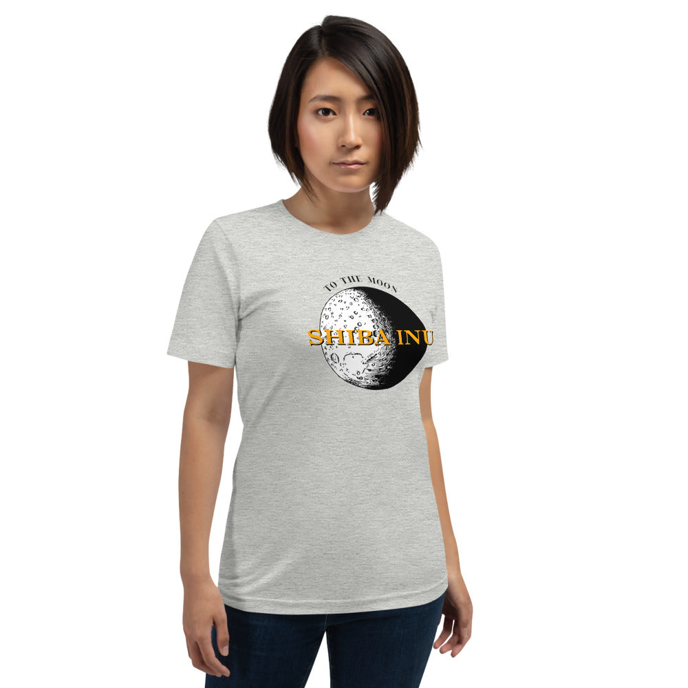 Moon (Shiba Inu) Short-sleeve unisex t-shirt