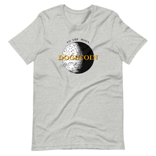 Moon (Dogecoin) Short-sleeve unisex t-shirt