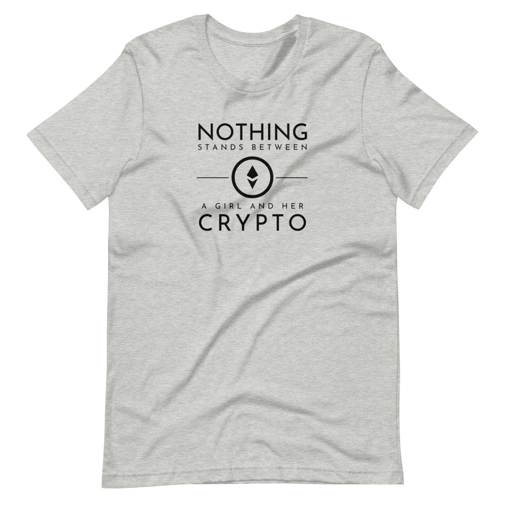 Girl's Crypto (Ethereum) Short-sleeve unisex t-shirt