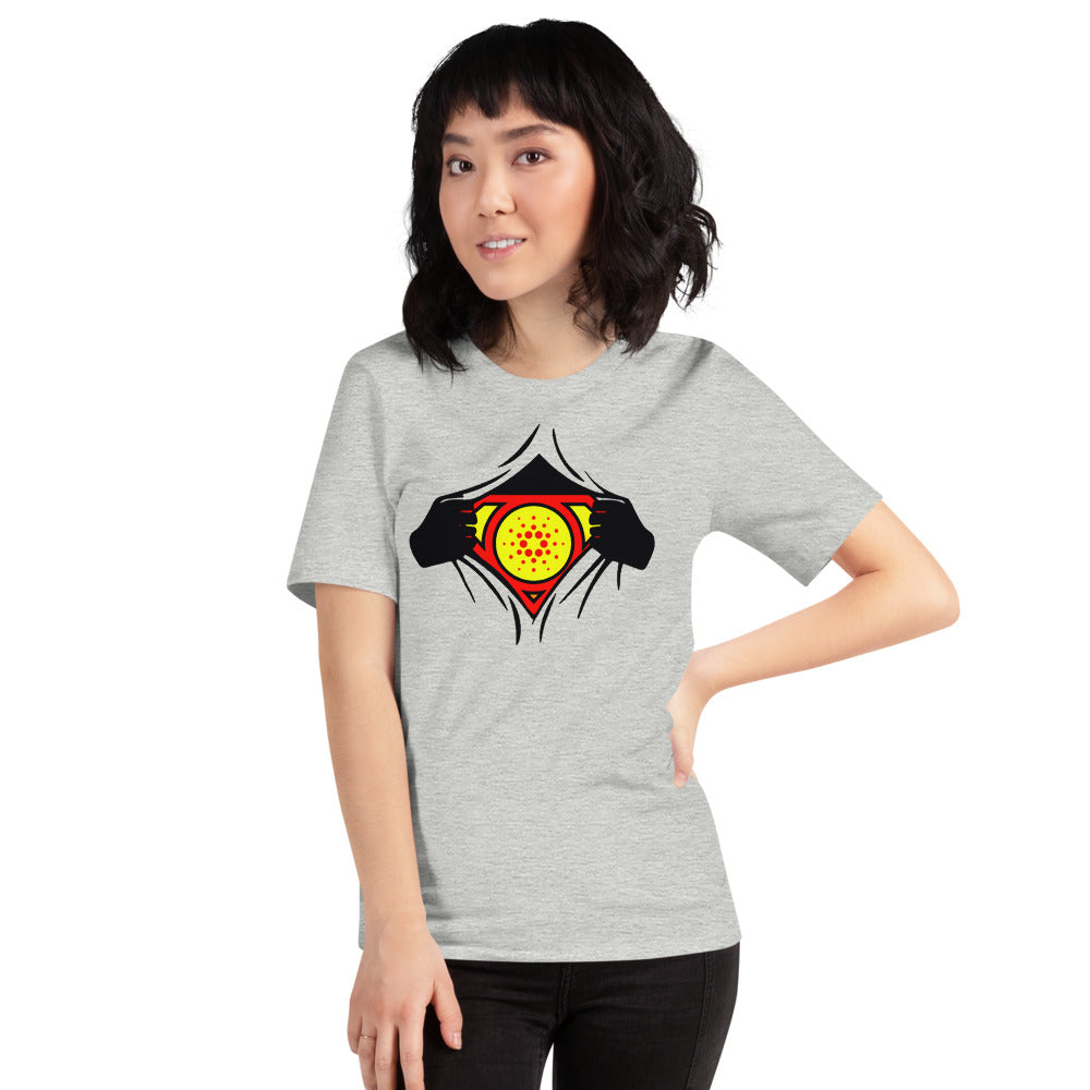 Cardano Super Crypto Short-sleeve unisex t-shirt