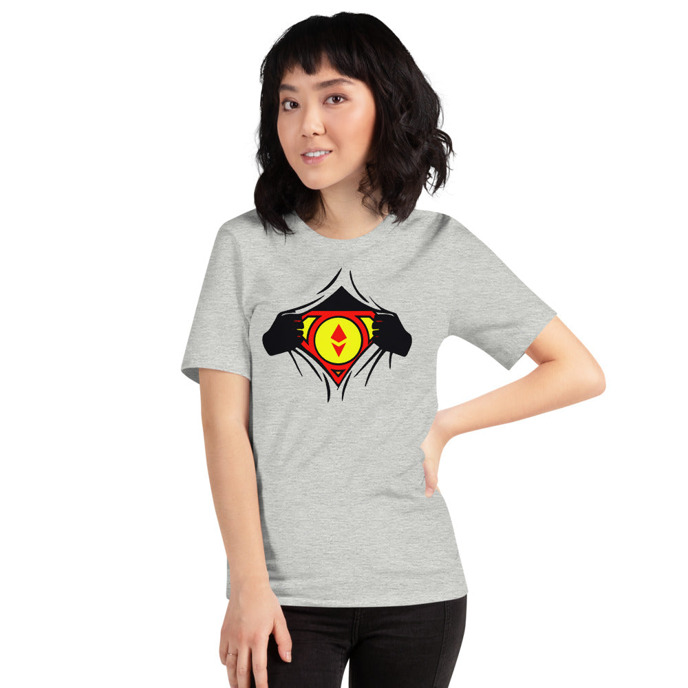 Ethereum Super Crypto Short-sleeve unisex t-shirt