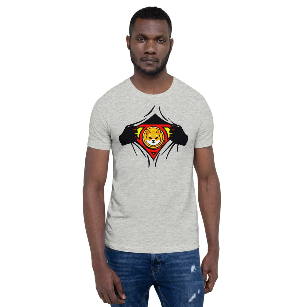 Shiba Inu Super Crypto Short-sleeve unisex t-shirt
