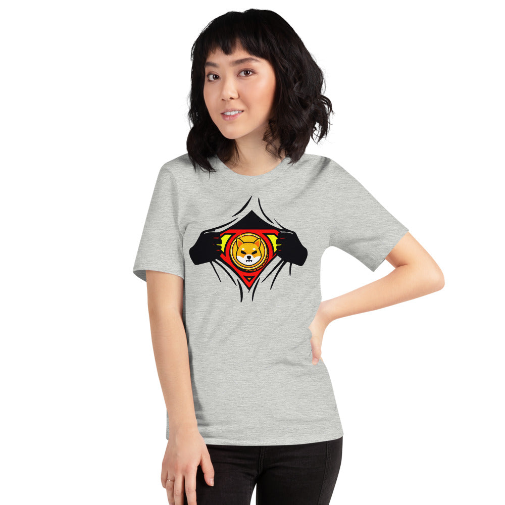 Shiba Inu Super Crypto Short-sleeve unisex t-shirt