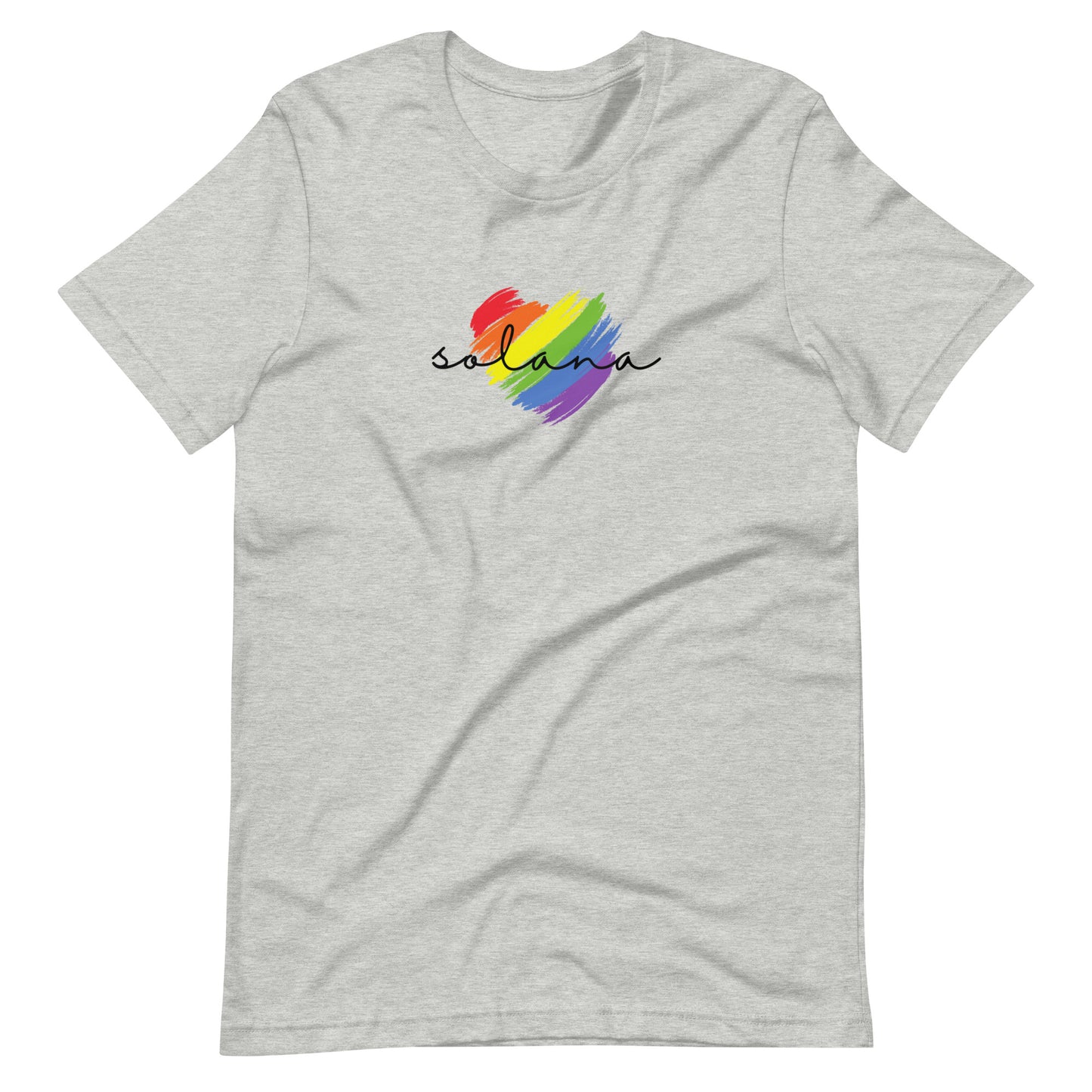 Solana Heart Unisex t-shirt