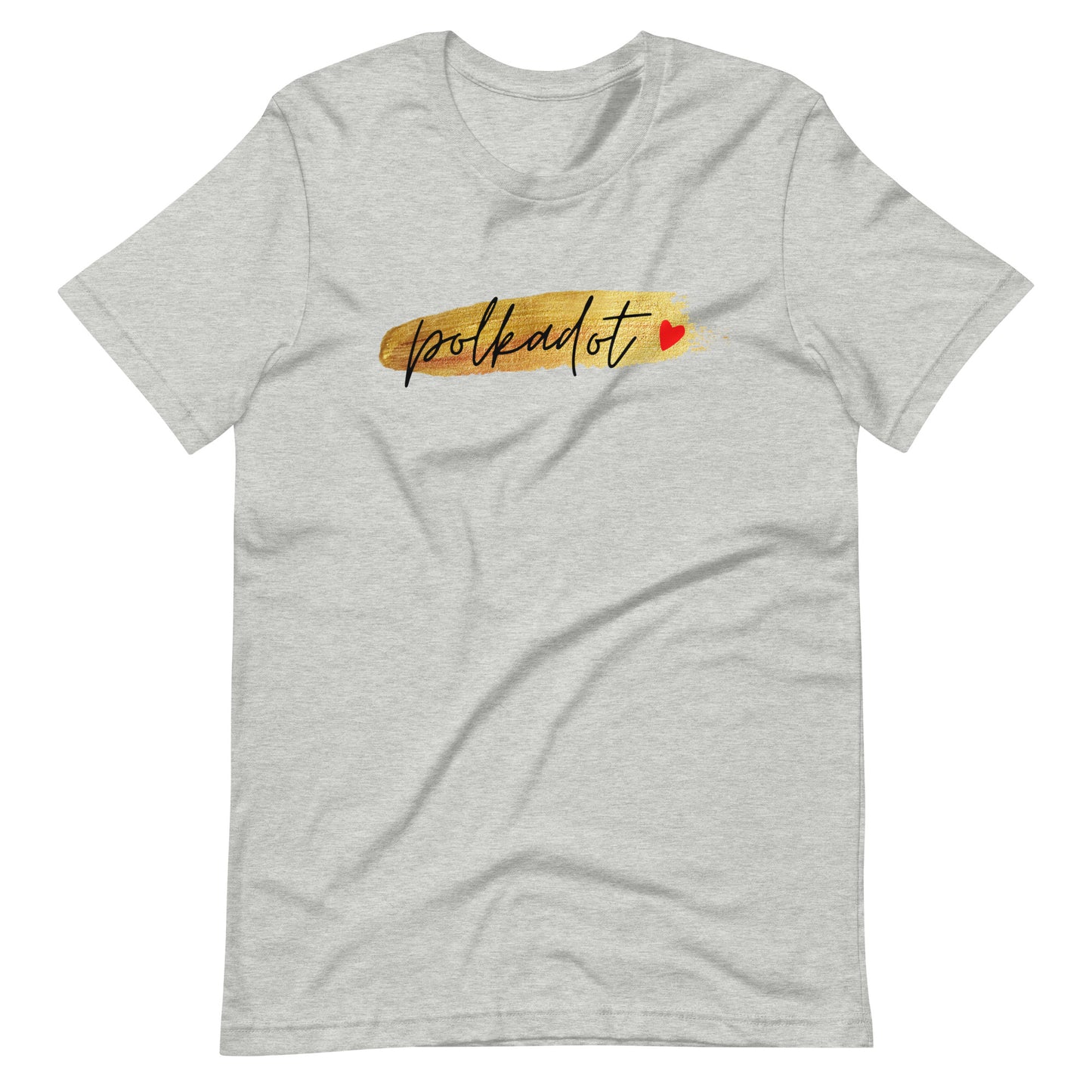 Polkadot Gold Unisex t-shirt
