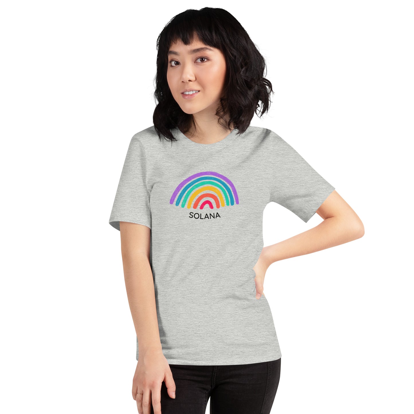 Solana Rainbow Unisex t-shirt