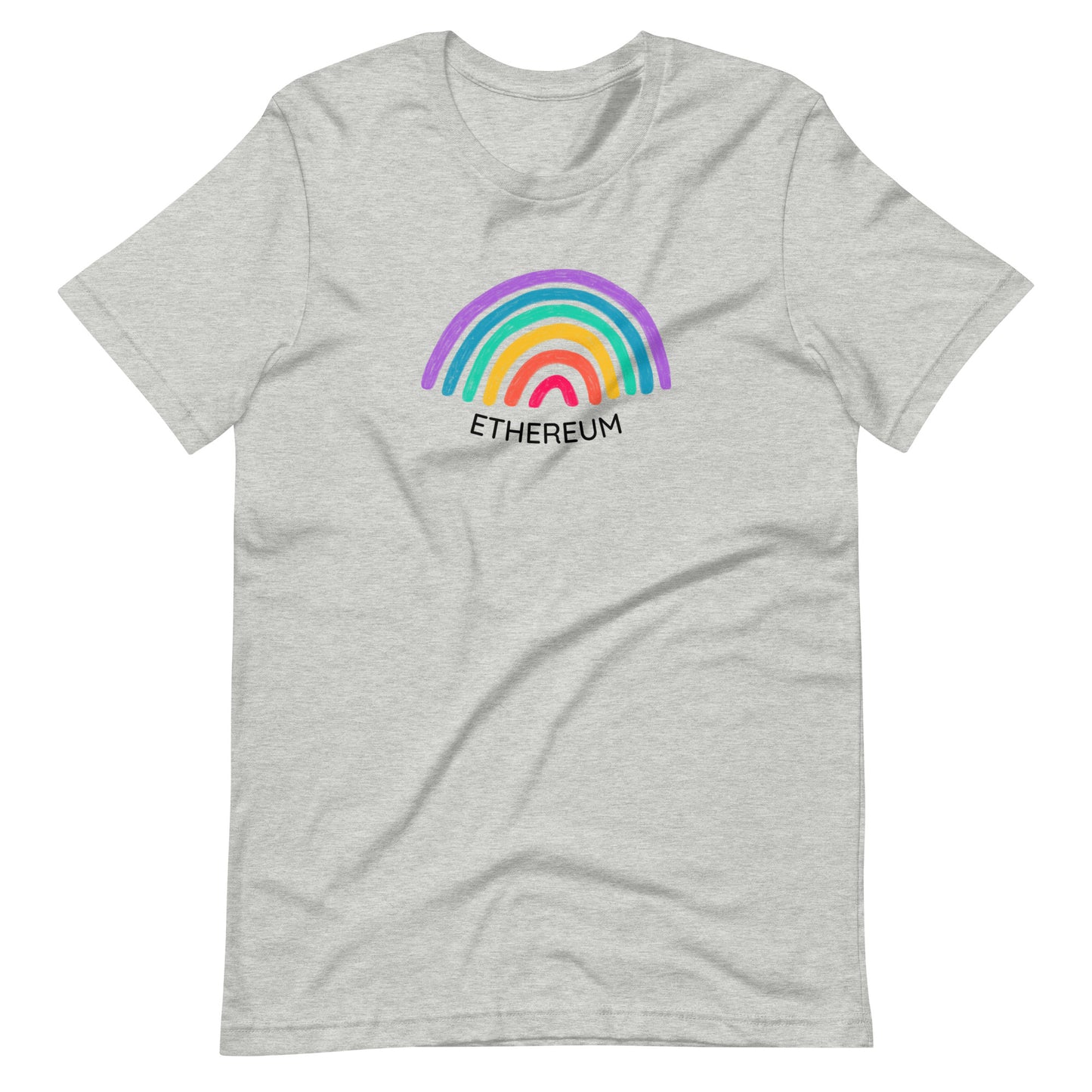 Ethereum Rainbow Unisex t-shirt