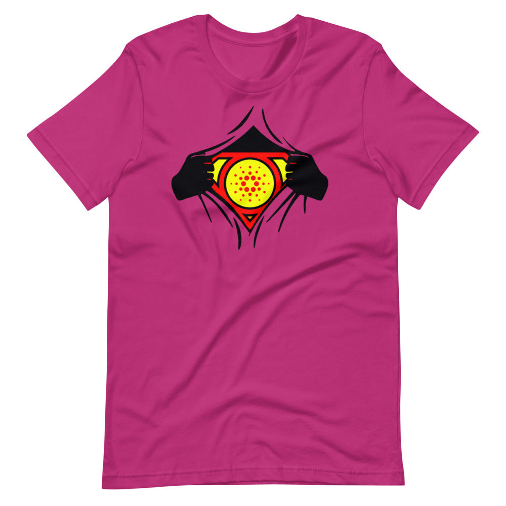 Cardano Super Crypto Short-sleeve unisex t-shirt