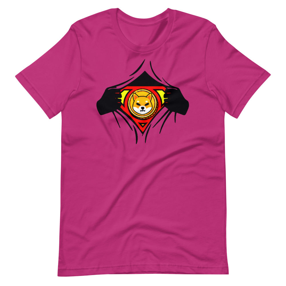 Shiba Inu Super Crypto Short-sleeve unisex t-shirt