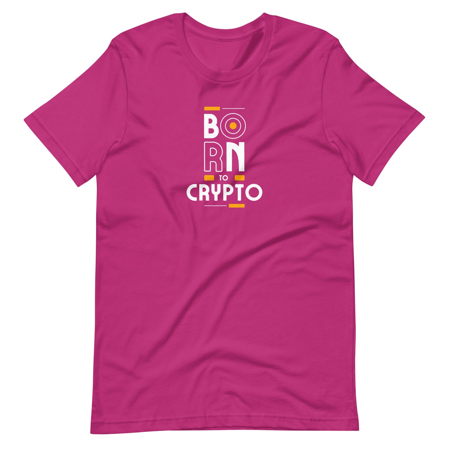 Born To Crypto Unisex t-shirt