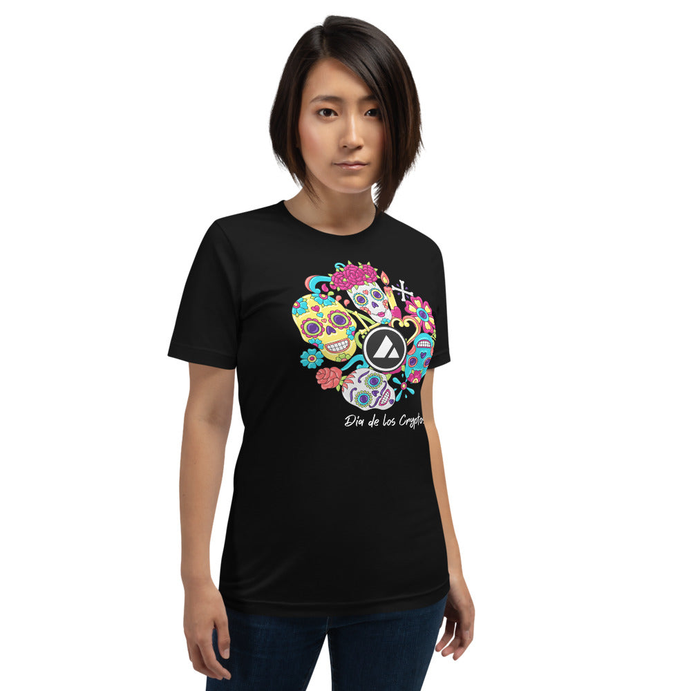 Dia De Los Cryptos (Avalanche) Unisex T-Shirt