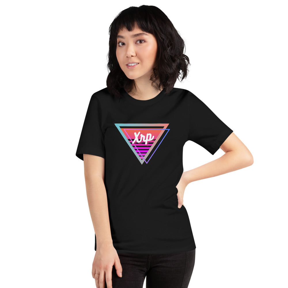 XRP Neon Triangle Short-sleeve unisex t-shirt