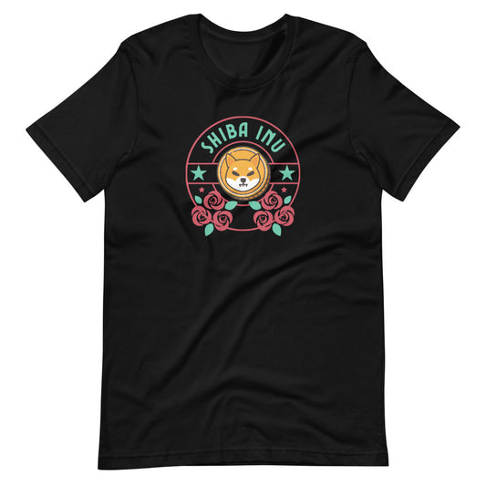 Rosy Shiba Inu Short-sleeve unisex t-shirt