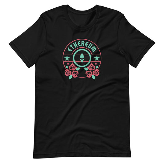 Rosy Ethereum Short-sleeve unisex t-shirt