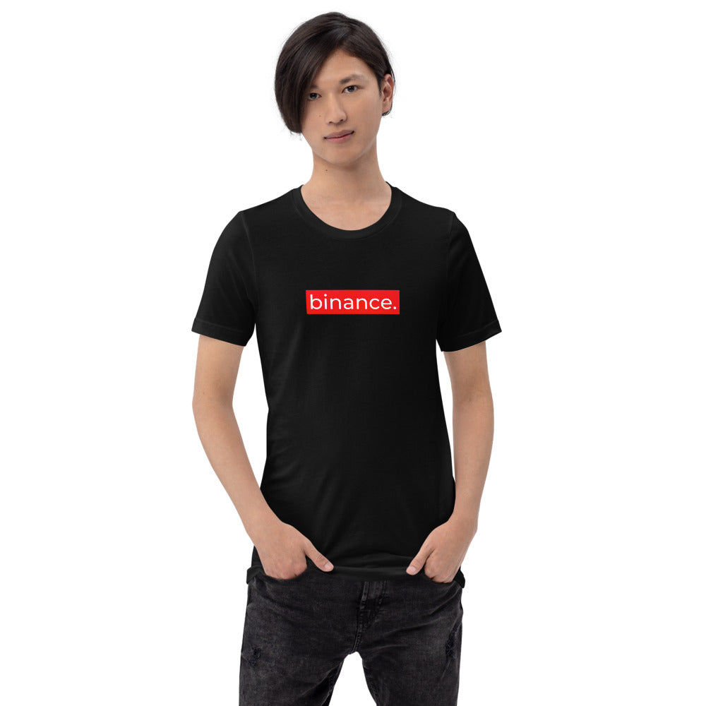 Binance Short-sleeve unisex t-shirt