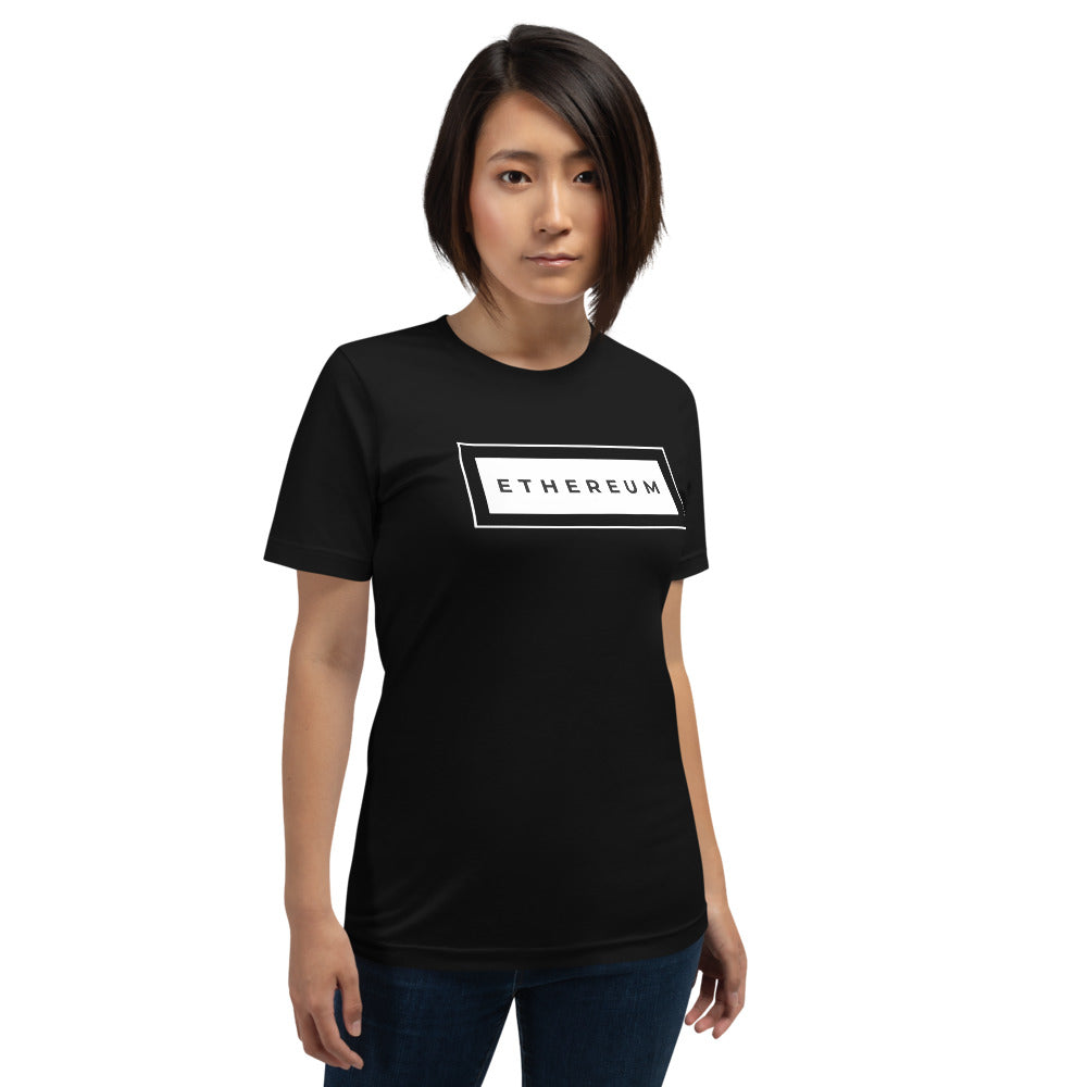 Ethereum Square Short-sleeve unisex t-shirt