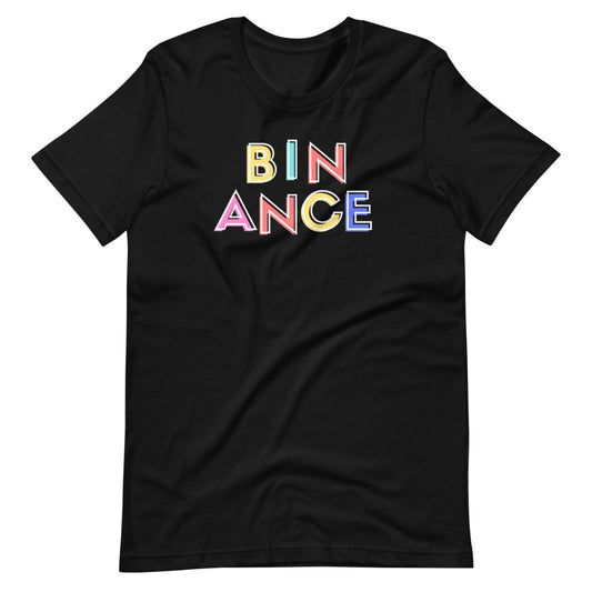 Binance Colors Short-sleeve unisex t-shirt