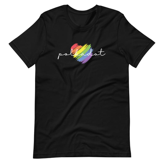 Polkadot Heart Unisex t-shirt