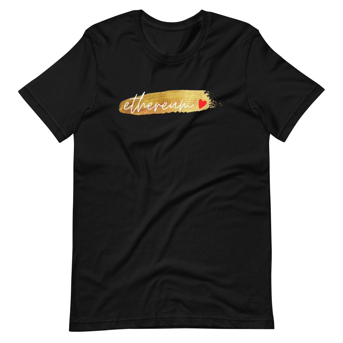 Ethereum Gold Unisex t-shirt