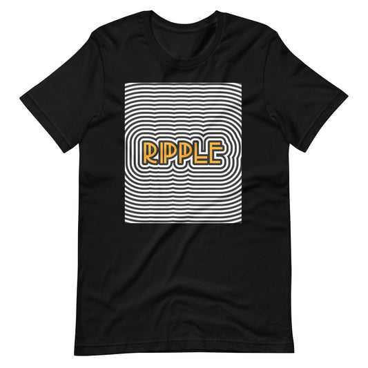 Ripple Abstract Unisex t-shirt