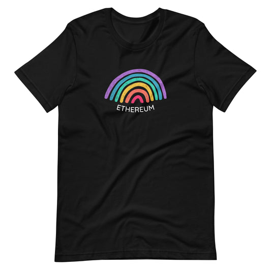 Ethereum Rainbow Unisex t-shirt