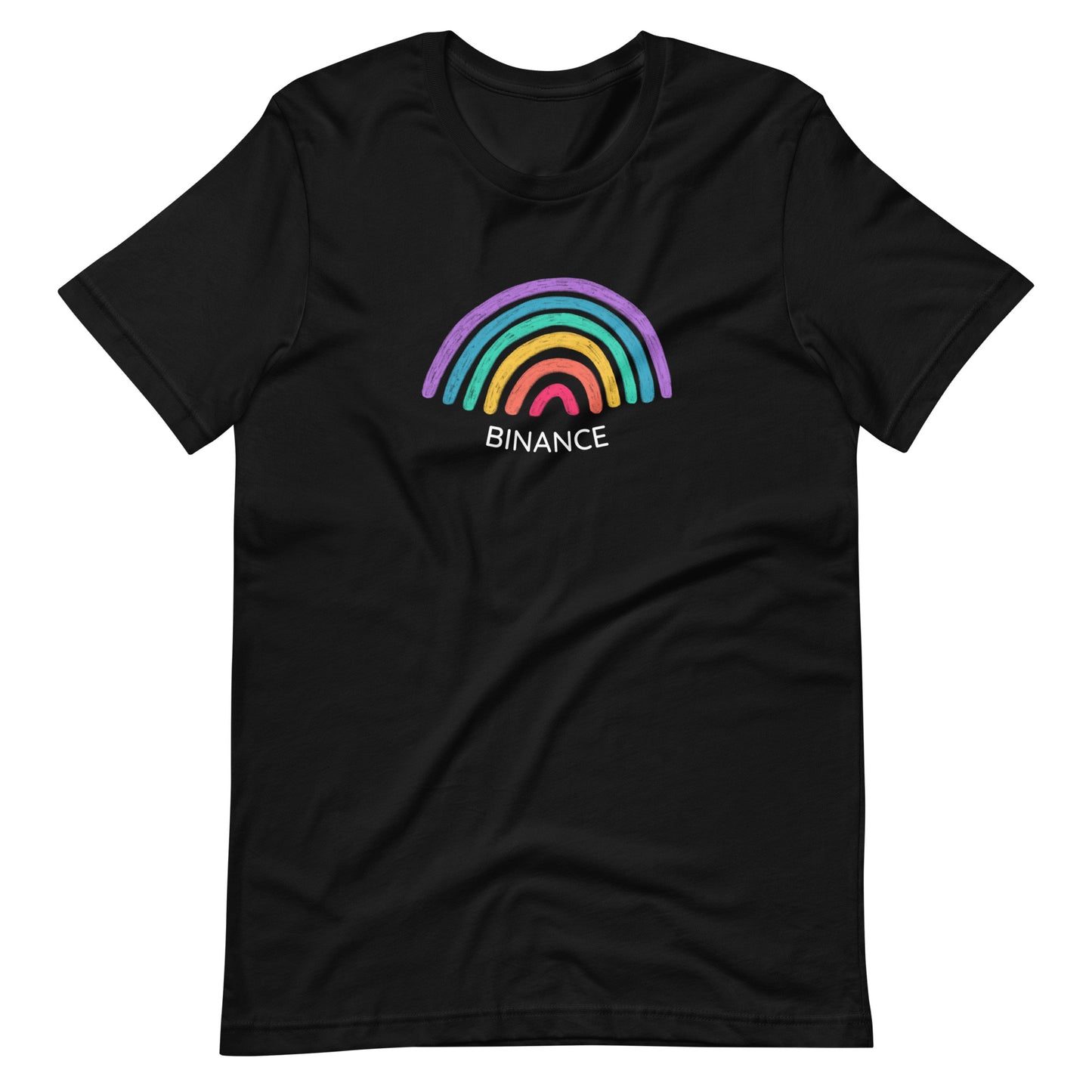 Binance Rainbow Unisex t-shirt