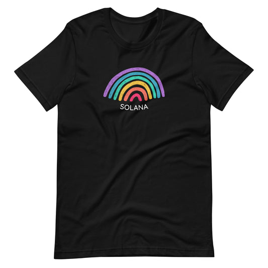 Solana Rainbow Unisex t-shirt