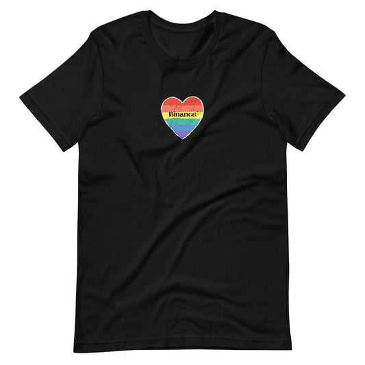 Binance Love Unisex t-shirt