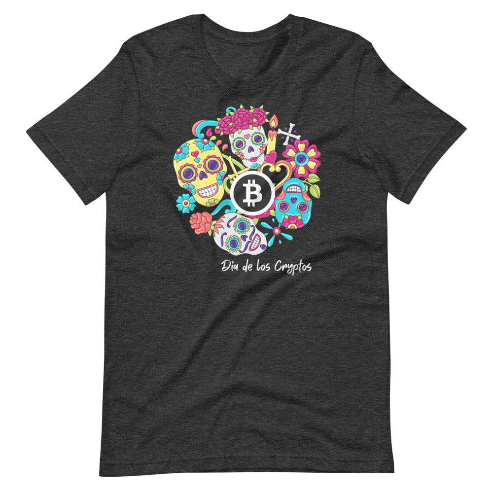Dia De Los Cryptos (Bitcoin) Short-sleeve unisex t-shirt