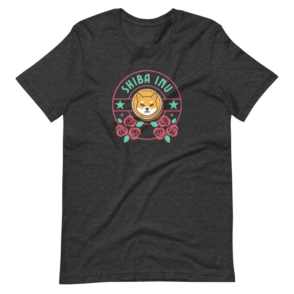 Rosy Shiba Inu Short-sleeve unisex t-shirt