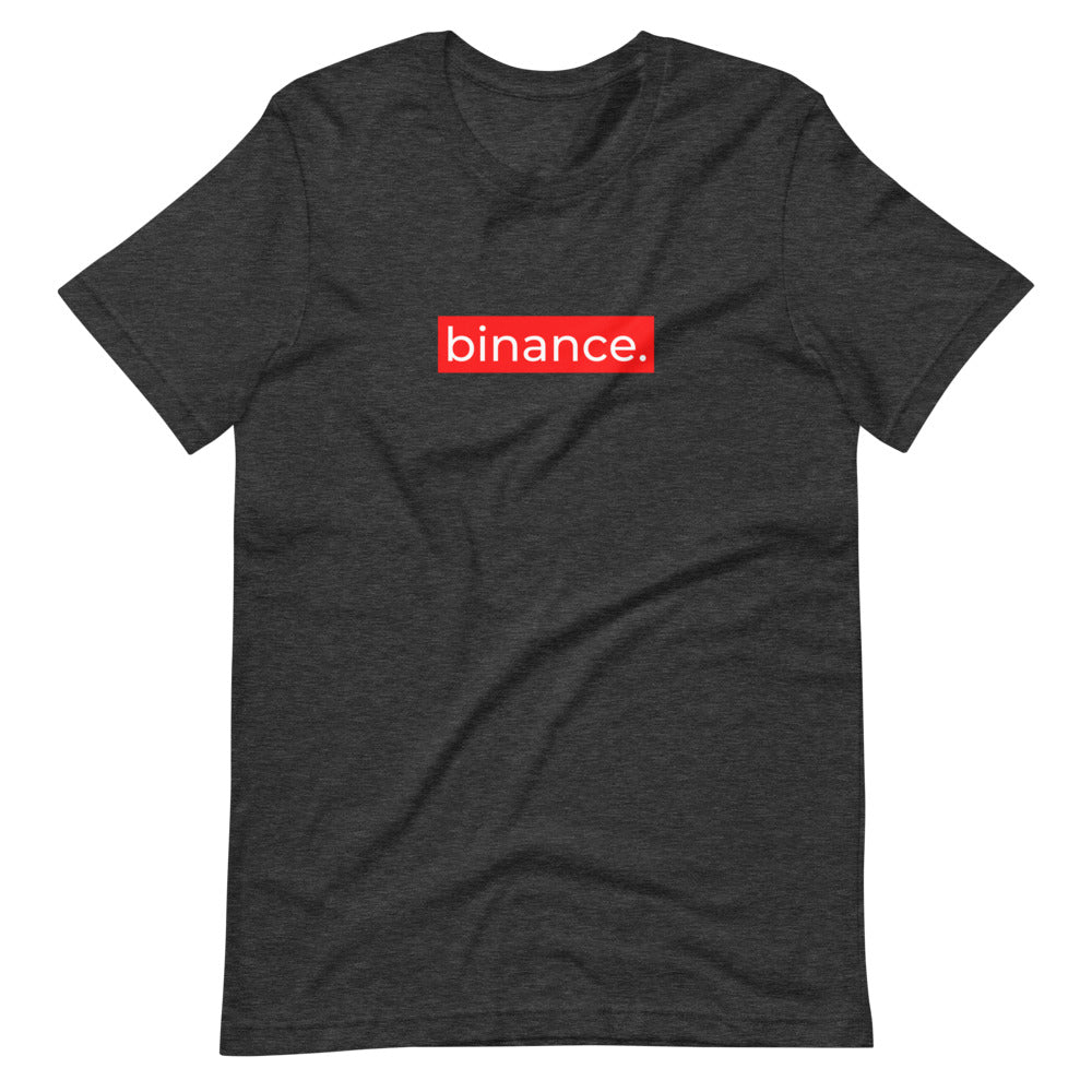 Binance Short-sleeve unisex t-shirt
