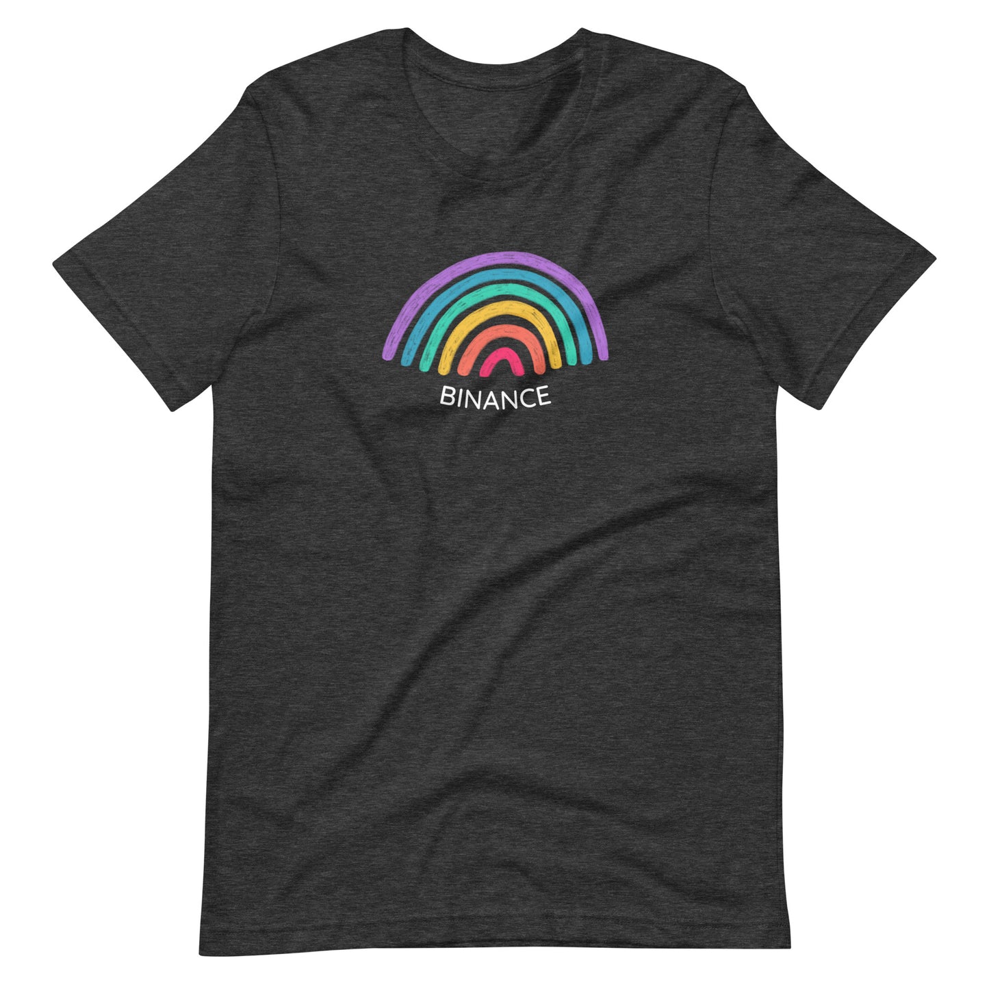Binance Rainbow Unisex t-shirt