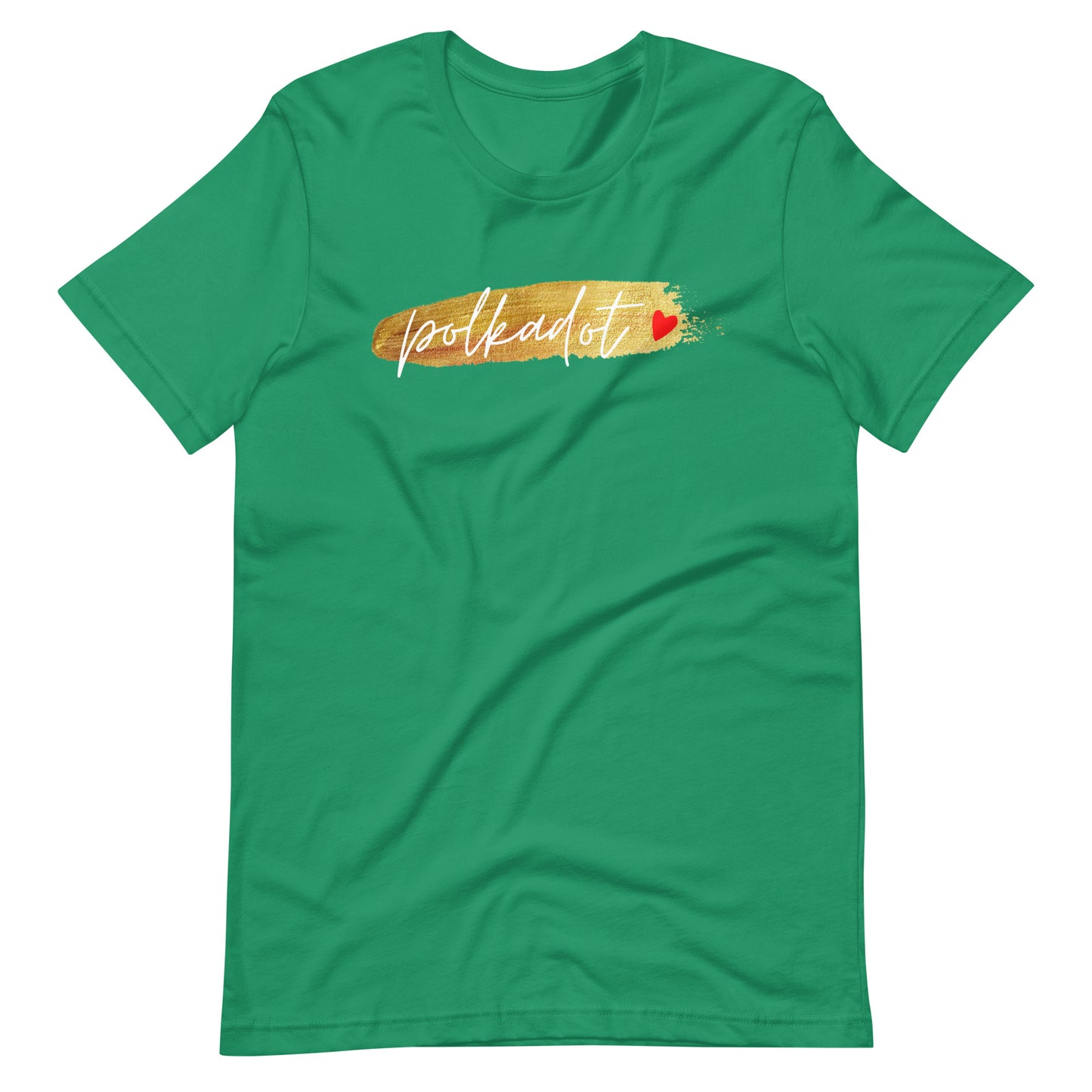 Polkadot Gold Unisex t-shirt