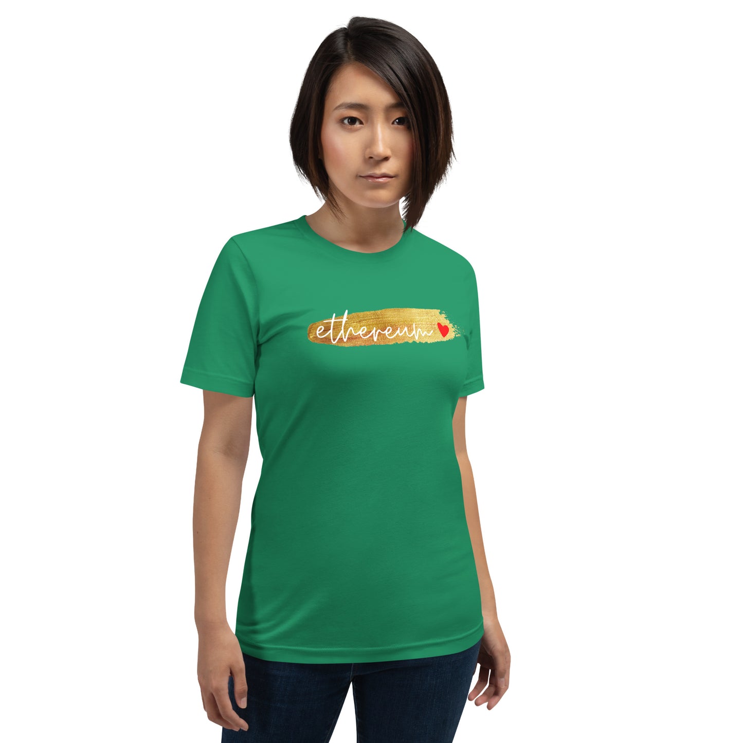 Ethereum Gold Unisex t-shirt
