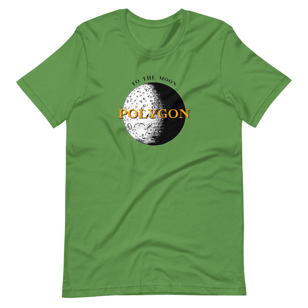 Moon (Polygon) Short-sleeve unisex t-shirt