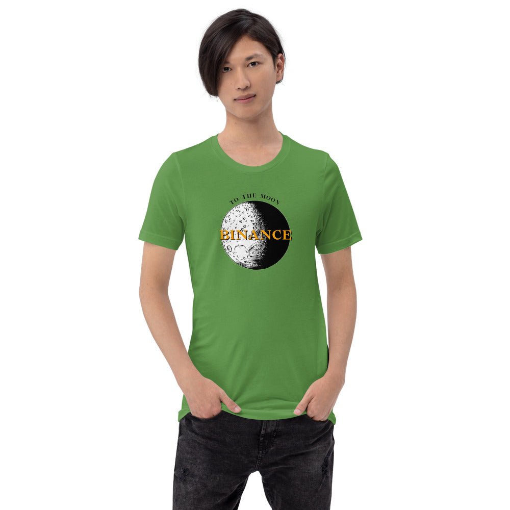 Moon (Binance) Short-sleeve unisex t-shirt
