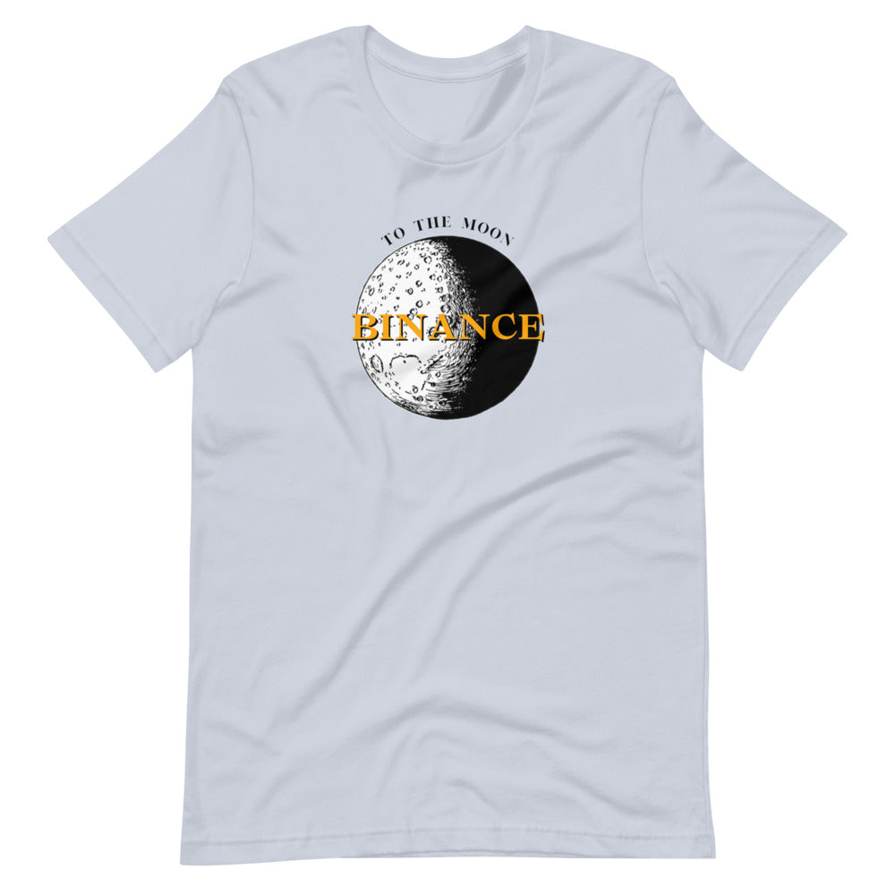 Moon (Binance) Short-sleeve unisex t-shirt