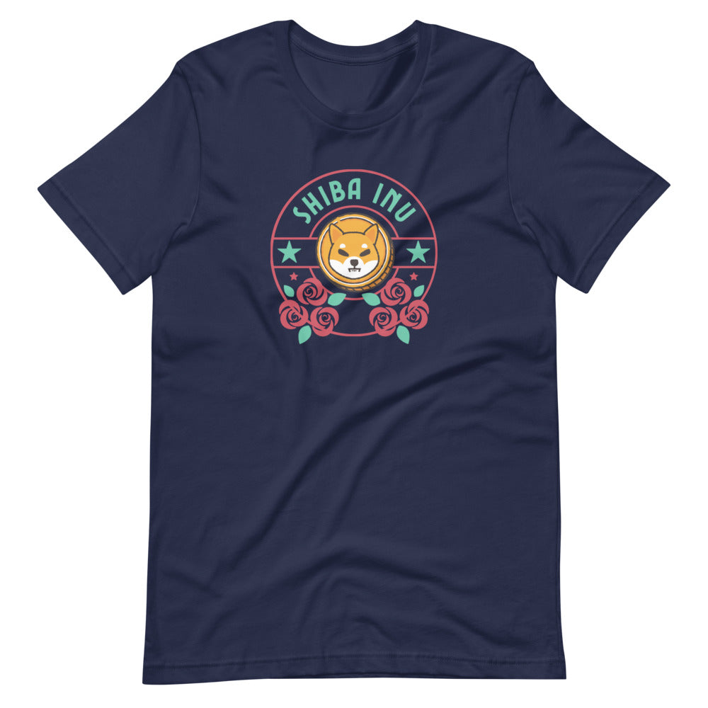 Rosy Shiba Inu Short-sleeve unisex t-shirt