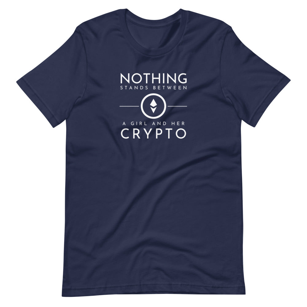 Girl's Crypto (Ethereum) Short-sleeve unisex t-shirt