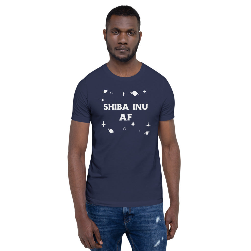 Shiba Inu AF Short-sleeve unisex t-shirt