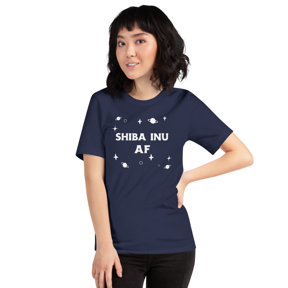 Shiba Inu AF Short-sleeve unisex t-shirt