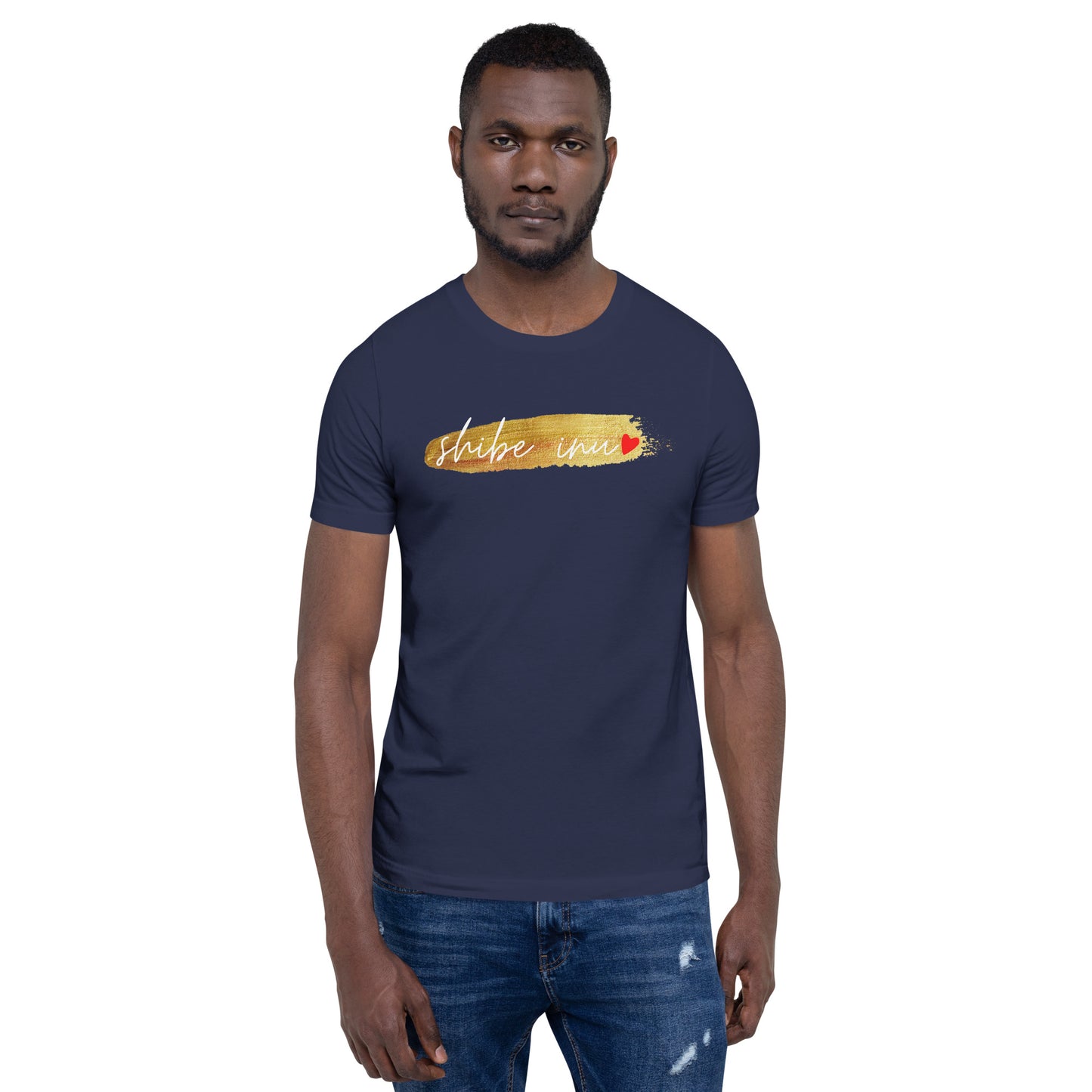 Shiba Inu Gold Unisex t-shirt
