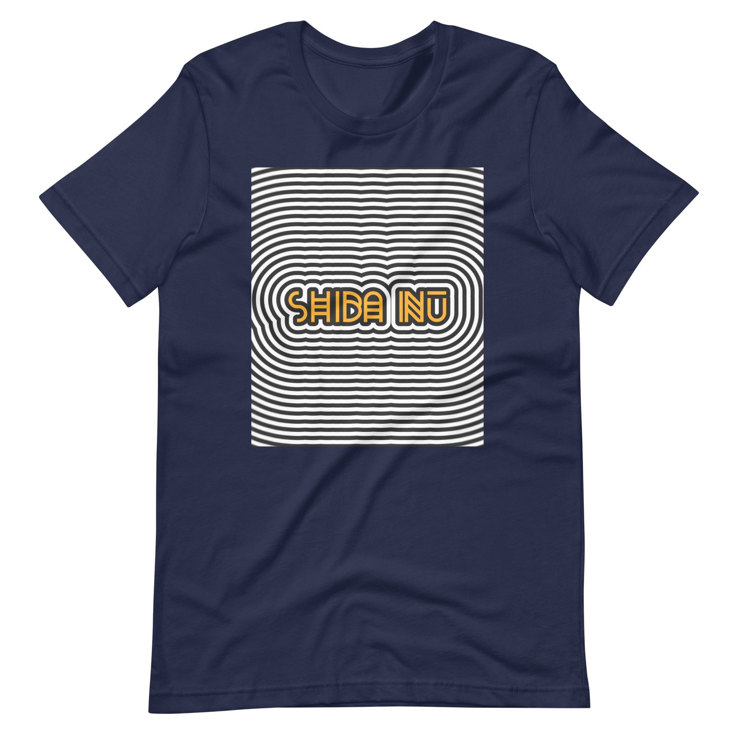 Shiba Inu Abstract Unisex t-shirt