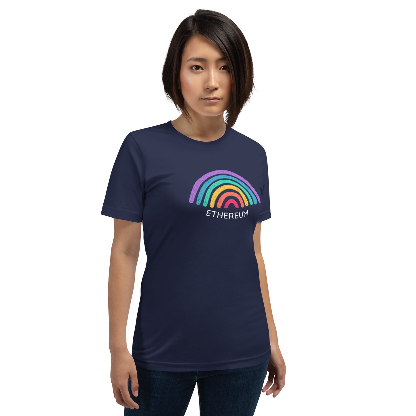 Ethereum Rainbow Unisex t-shirt
