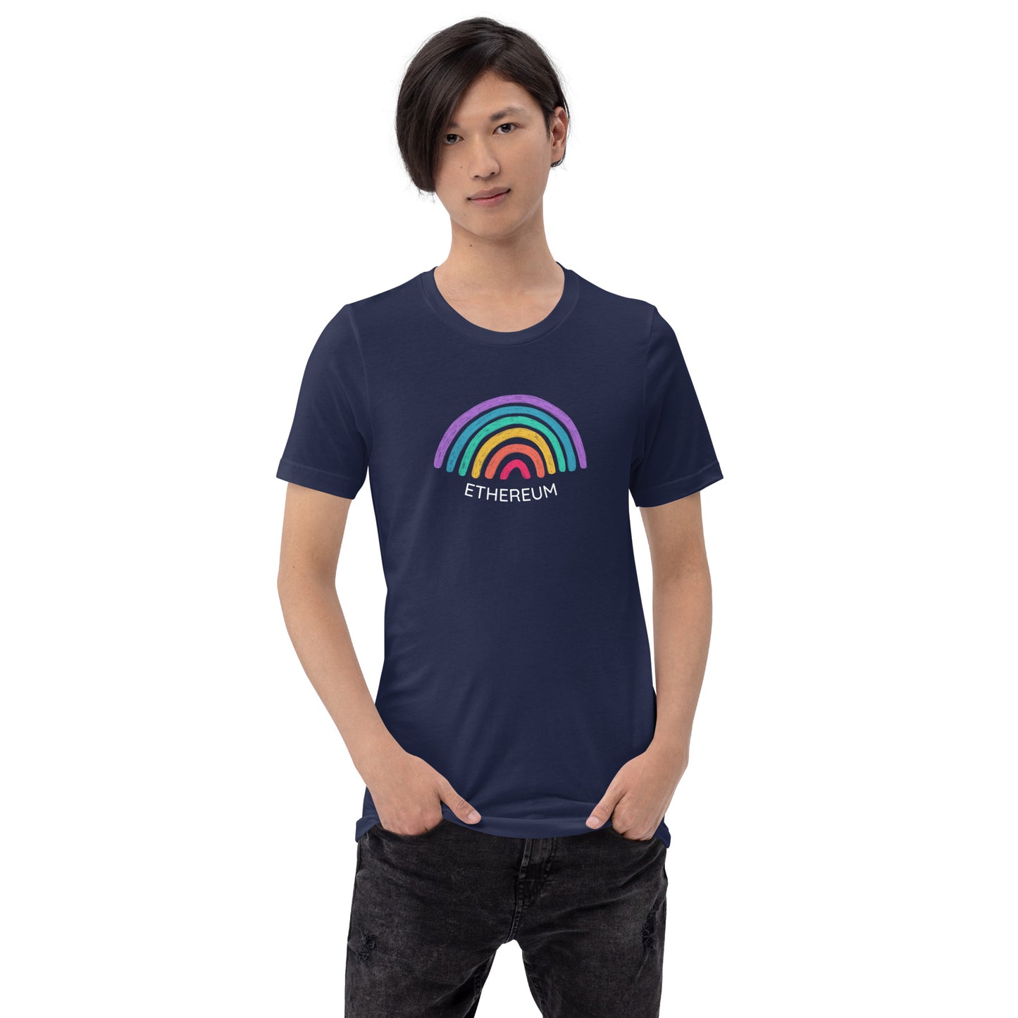 Ethereum Rainbow Unisex t-shirt
